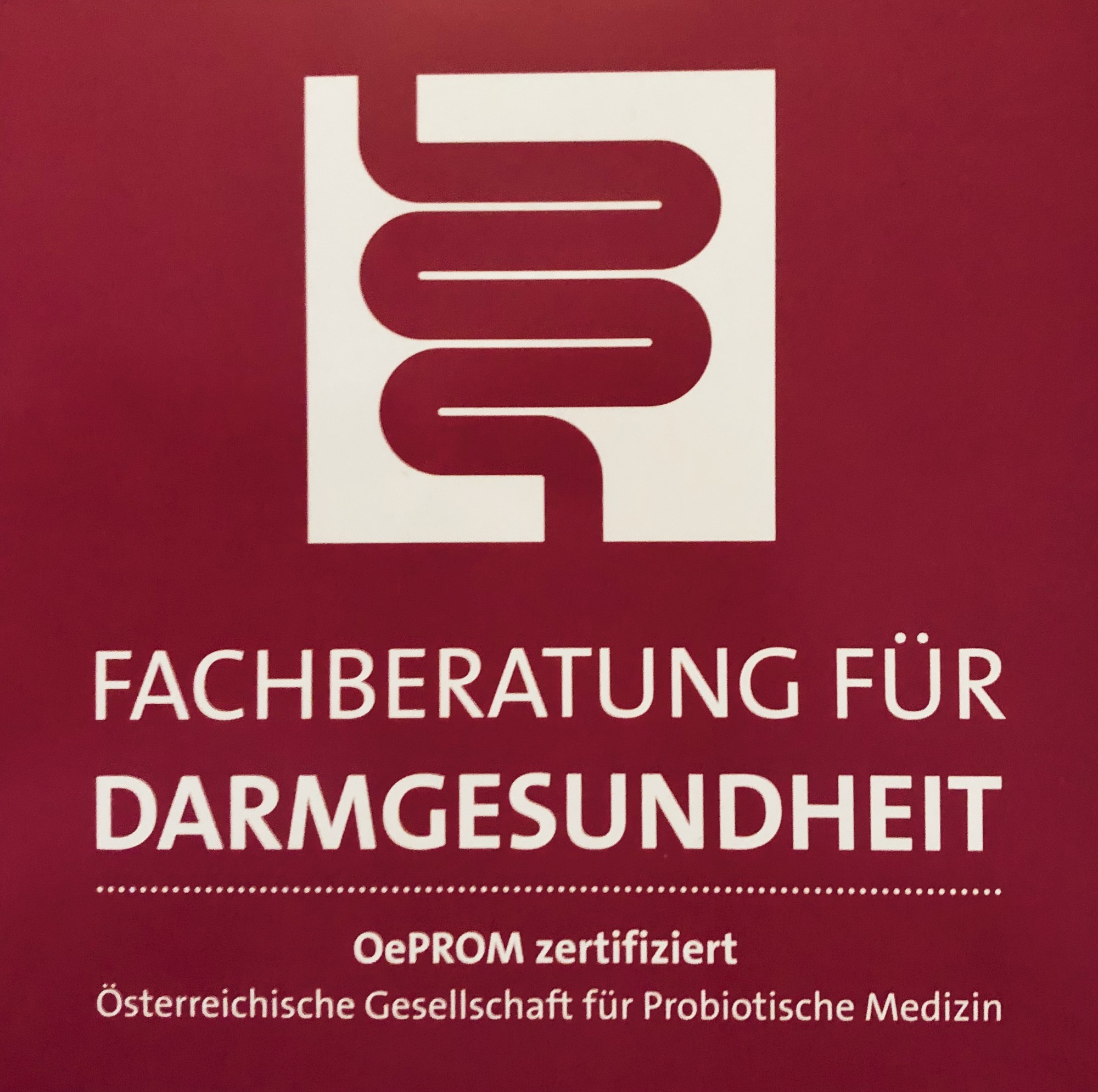 Zertifikat für Fachberatung Darmgesundheit